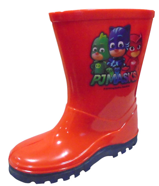 PJ Masks Kids Wellies – Waterproof Wellington Boots with Cushioned Insoles & Cleated Soles