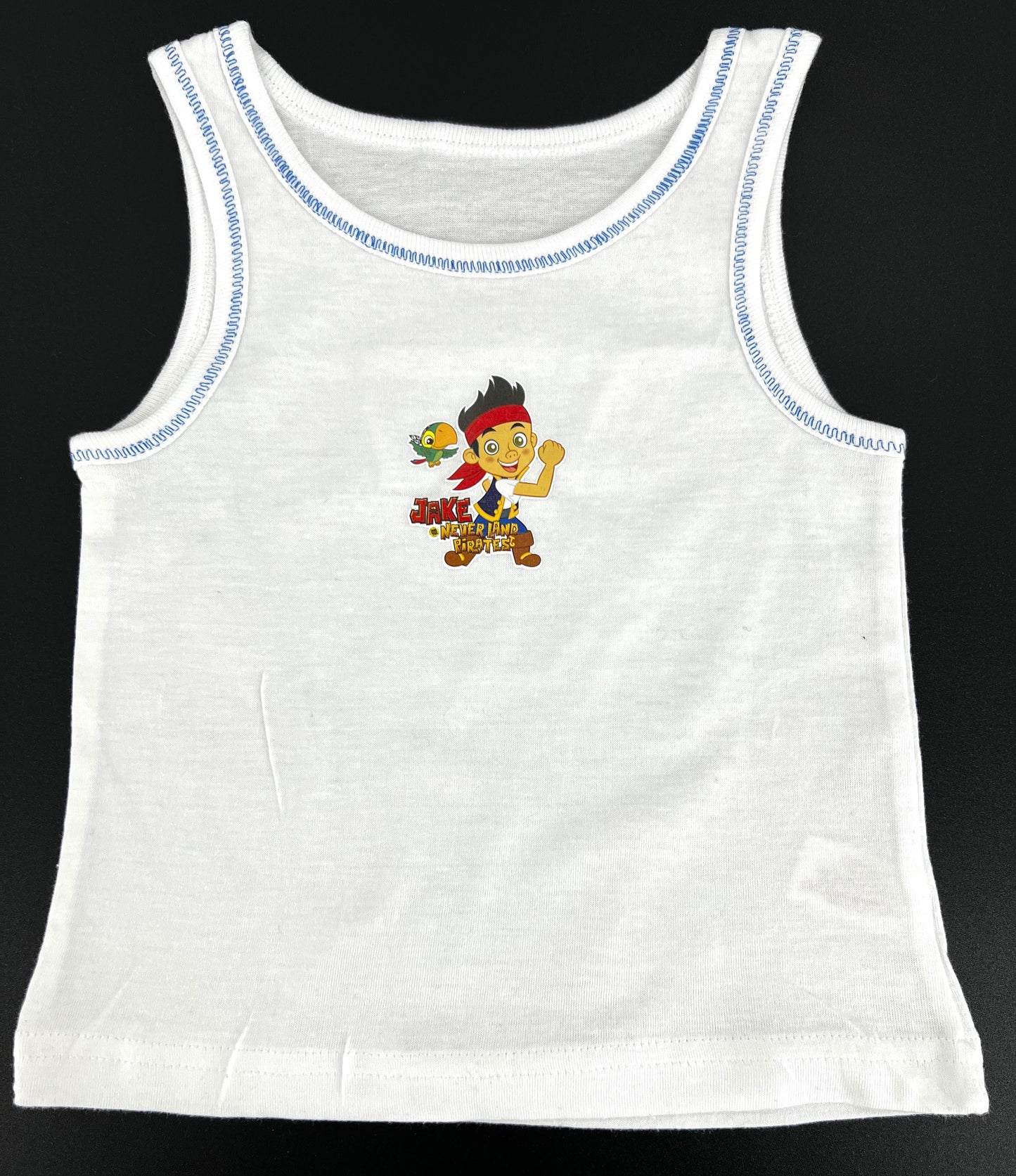 Jake and the Neverland Pirates Twin  Pack Vests Ages 18-24 Months