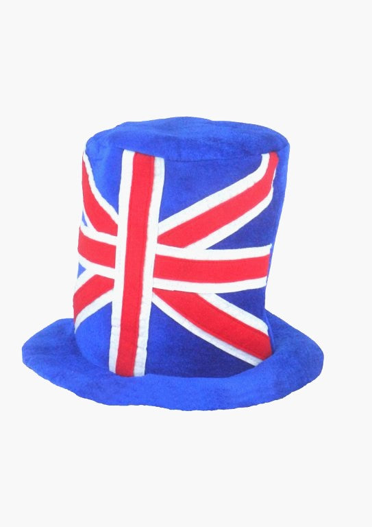 Adult Union Jack Top Hat