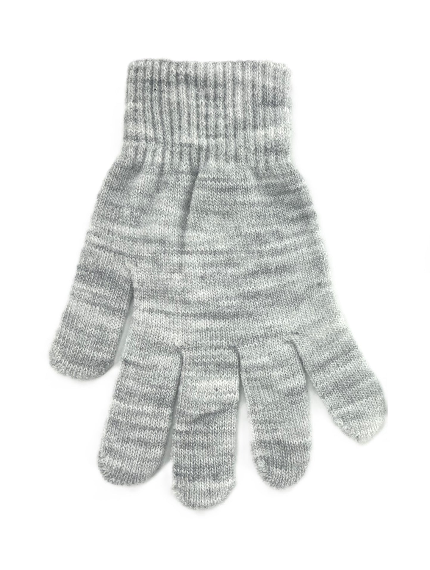 Ladies 2 Pack Magic Stretch Gloves Warm Knitted Winter Soft Cosy