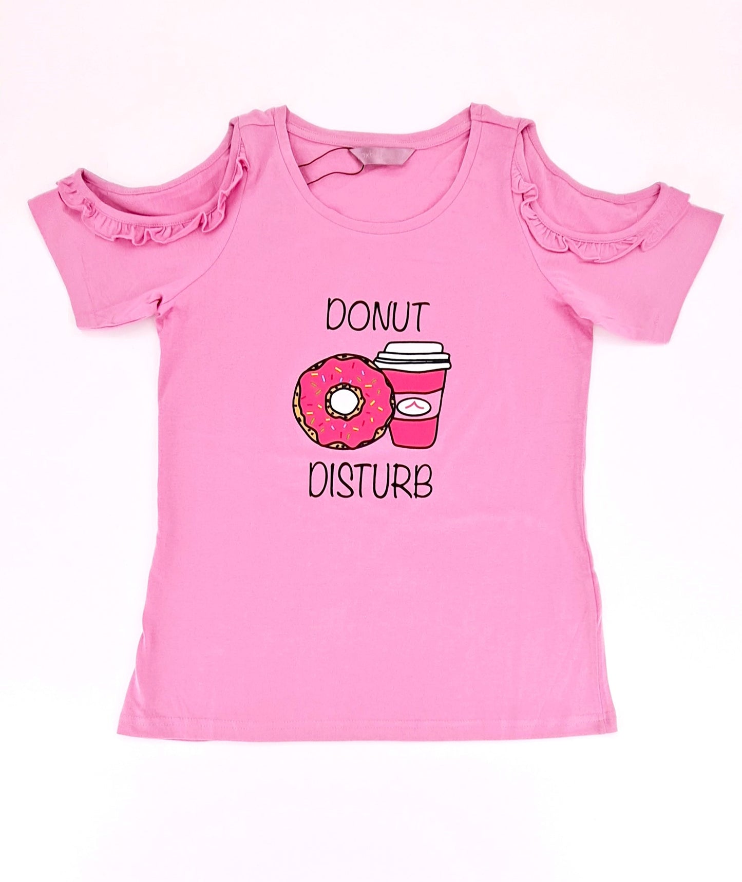 Ladies "Donut Disturb" Shortie 2 Piece Pyjama Set