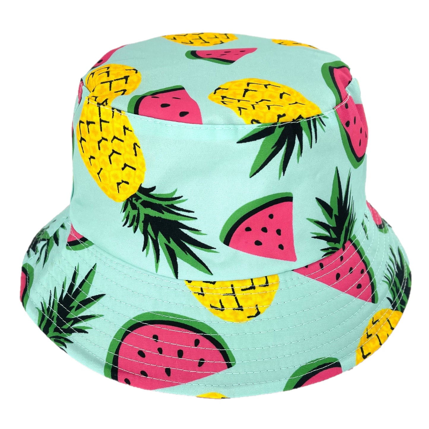 Ladies Reversible Bucket Hat Festival Fun Summer Sun Hat - Various Designs