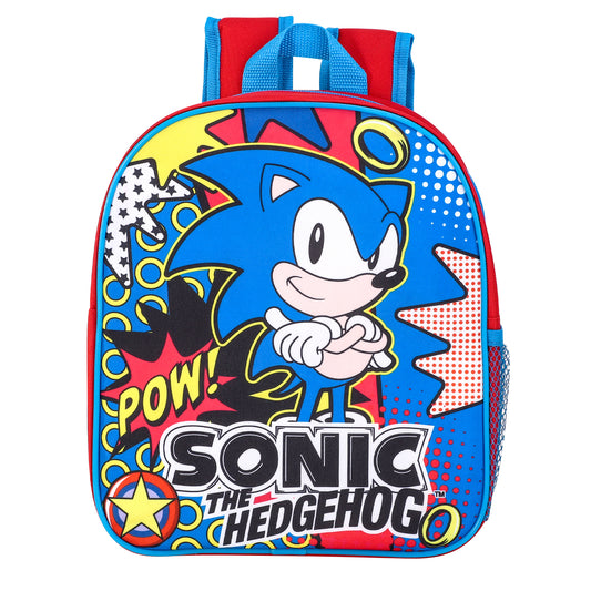 Sonic the Hedgehog Backpack, Boys, Girls, School-Bag, Holidays