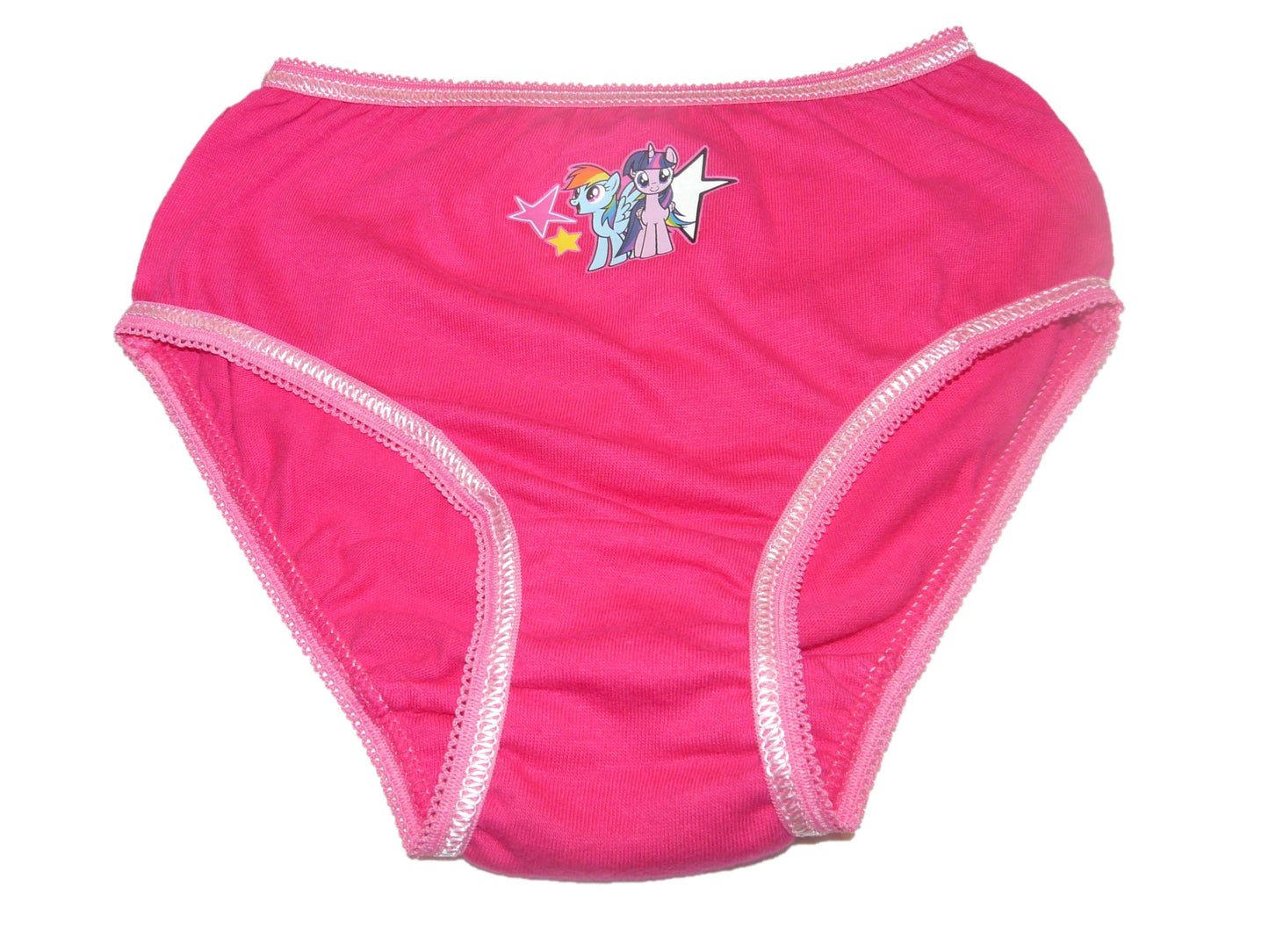 My Little Pony Girls 3 Pack Cotton Knickers Underwear Briefs