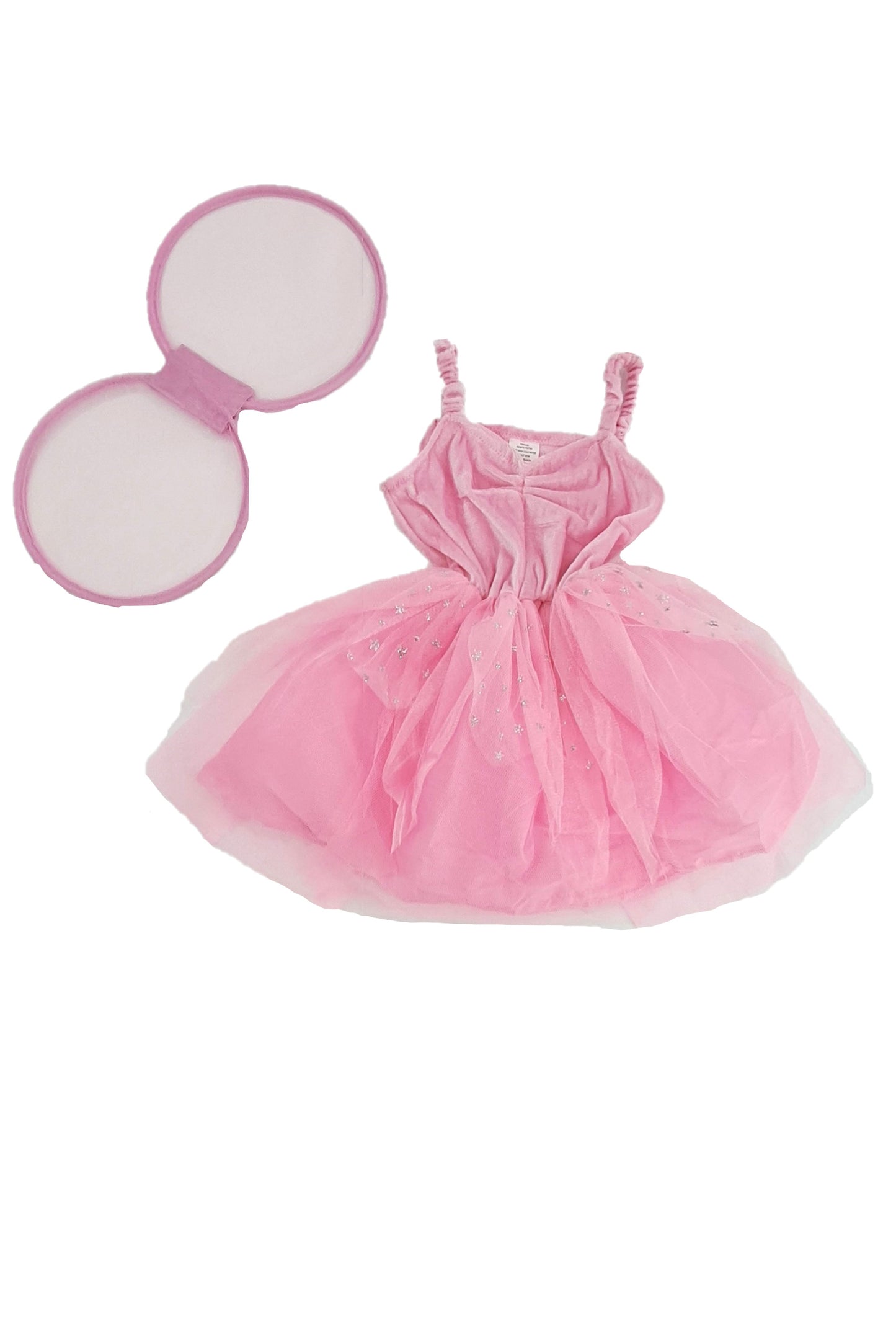 Girl’s Pink Toddler Fairy Fancy Dress Costume Age 2-3 Years