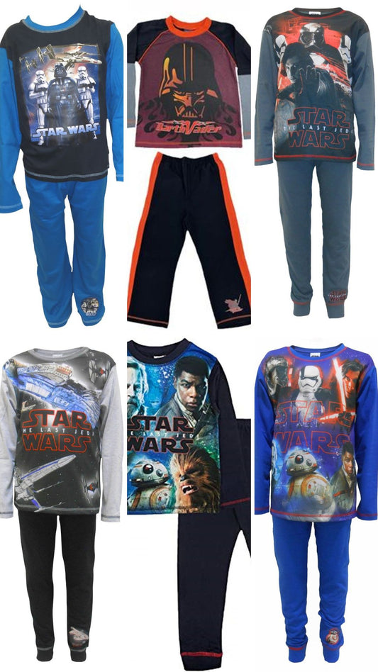 Children’s Star Wars Pyjama Set – Various Designs (Ages 4–6 Years)