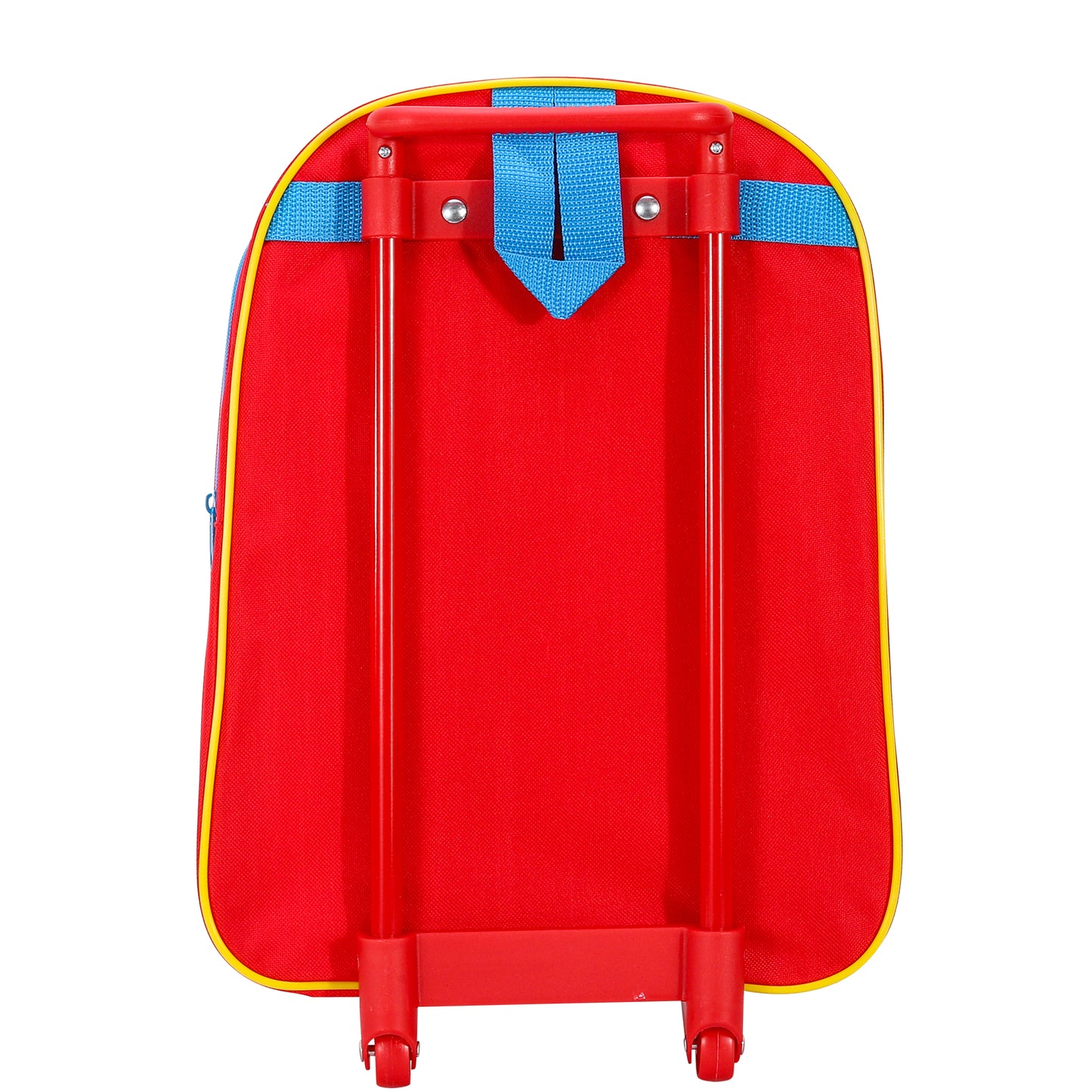 Sonic the Hedgehog Kids Wheeled Trolley Luggage Bag for Holidays, School