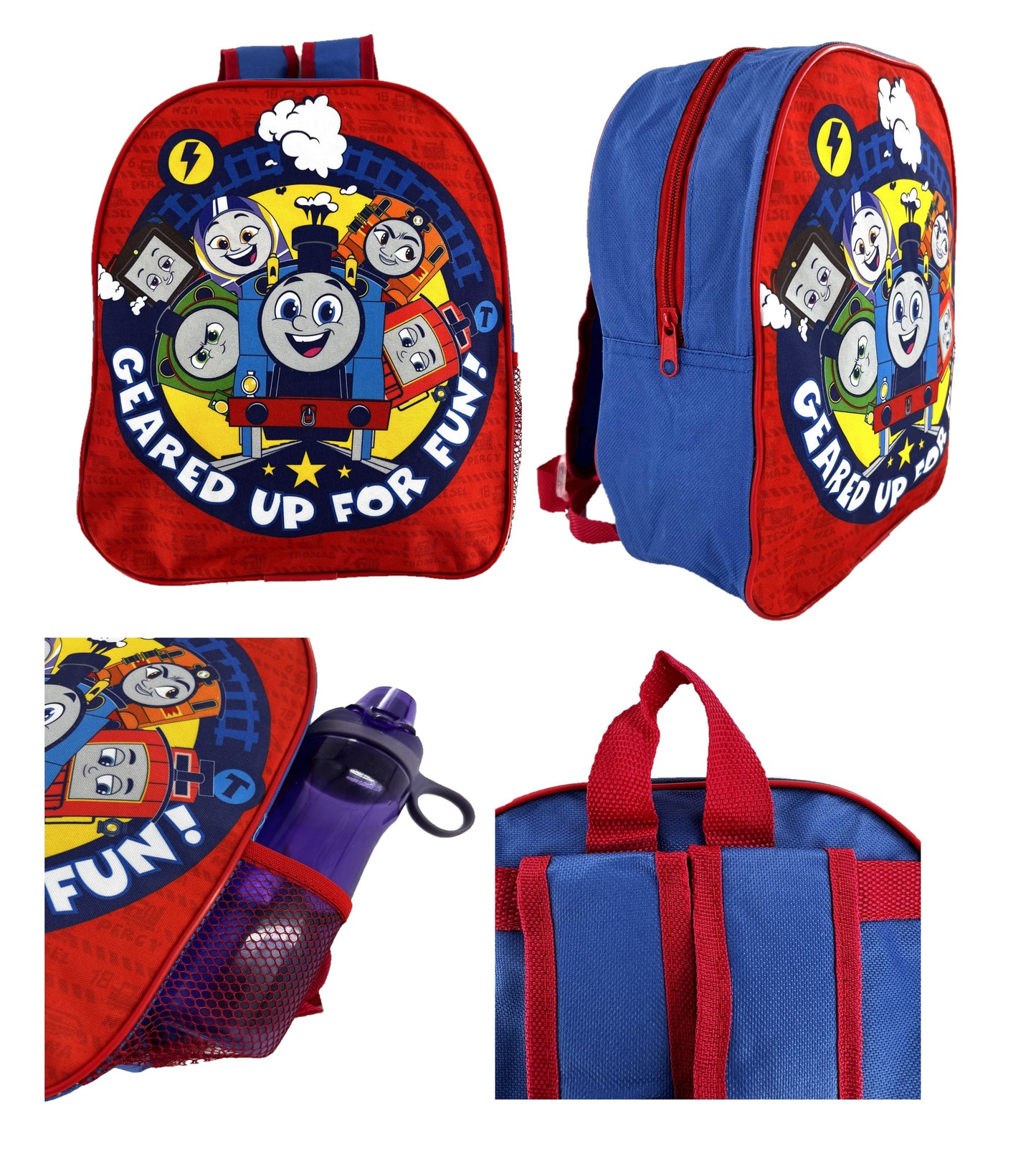 Thomas & Friends Children's Junior Backpack with Net Side Pocket