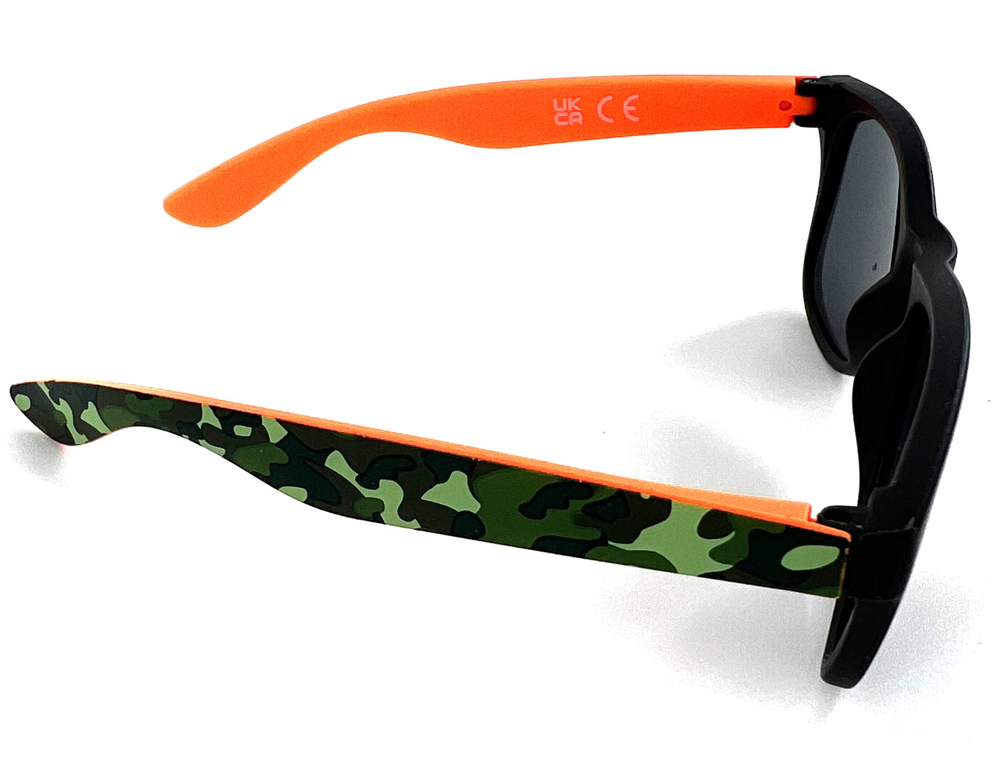 Camouflage Children's  Plastic Sunglasses 100% UV Protection.