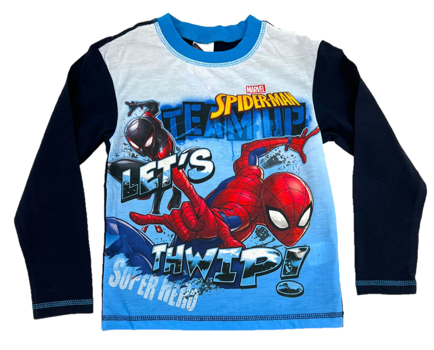 Spiderman Boys Pyjamas. 18 Months-12 Yrs Marvel Spider-Man Superhero PJ's