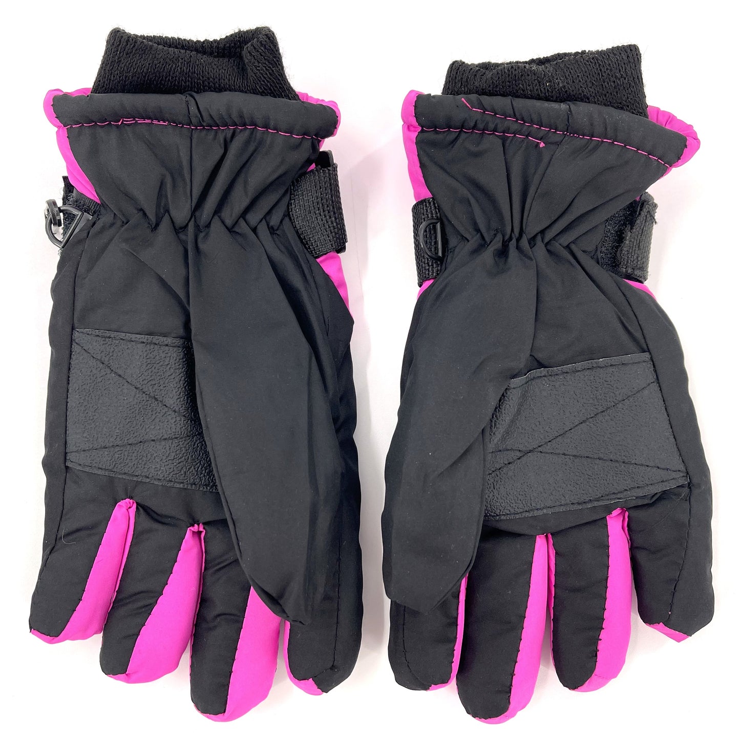 Girls Ski Snowboarding Winter Gloves - Palm/Thumb Grips & Adjustable Wrist Strap