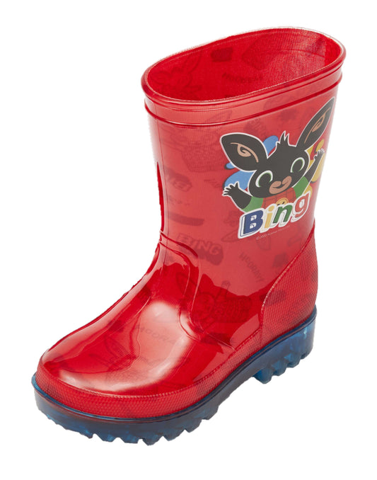 Bing Bunny Boys PVC Wellies Rain Boots UK Child Sizes 5-10