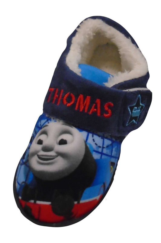 Thomas & Friends Boys’ Slippers – Cosy & Fun – UK Child Sizes 5, 8