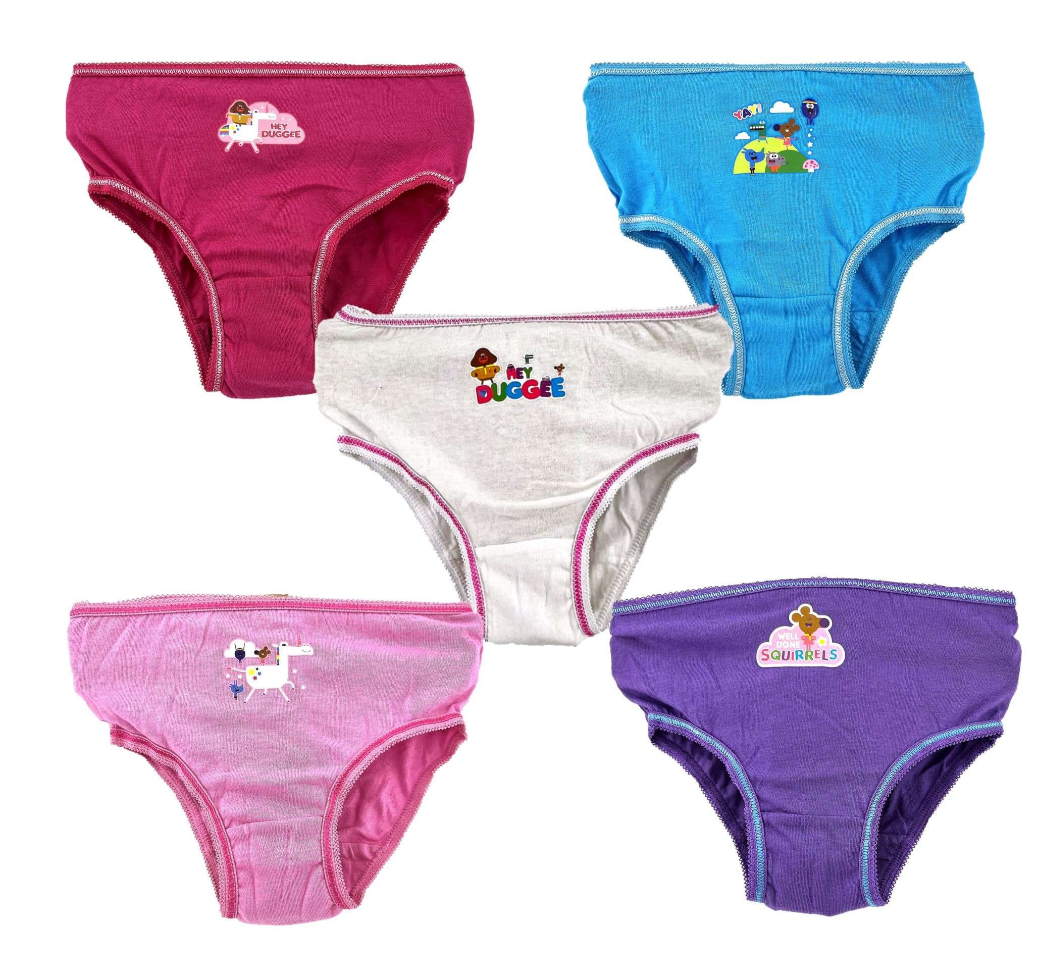 Hey Duggee 5pk Girls Knickers – Thingimijigs-shop