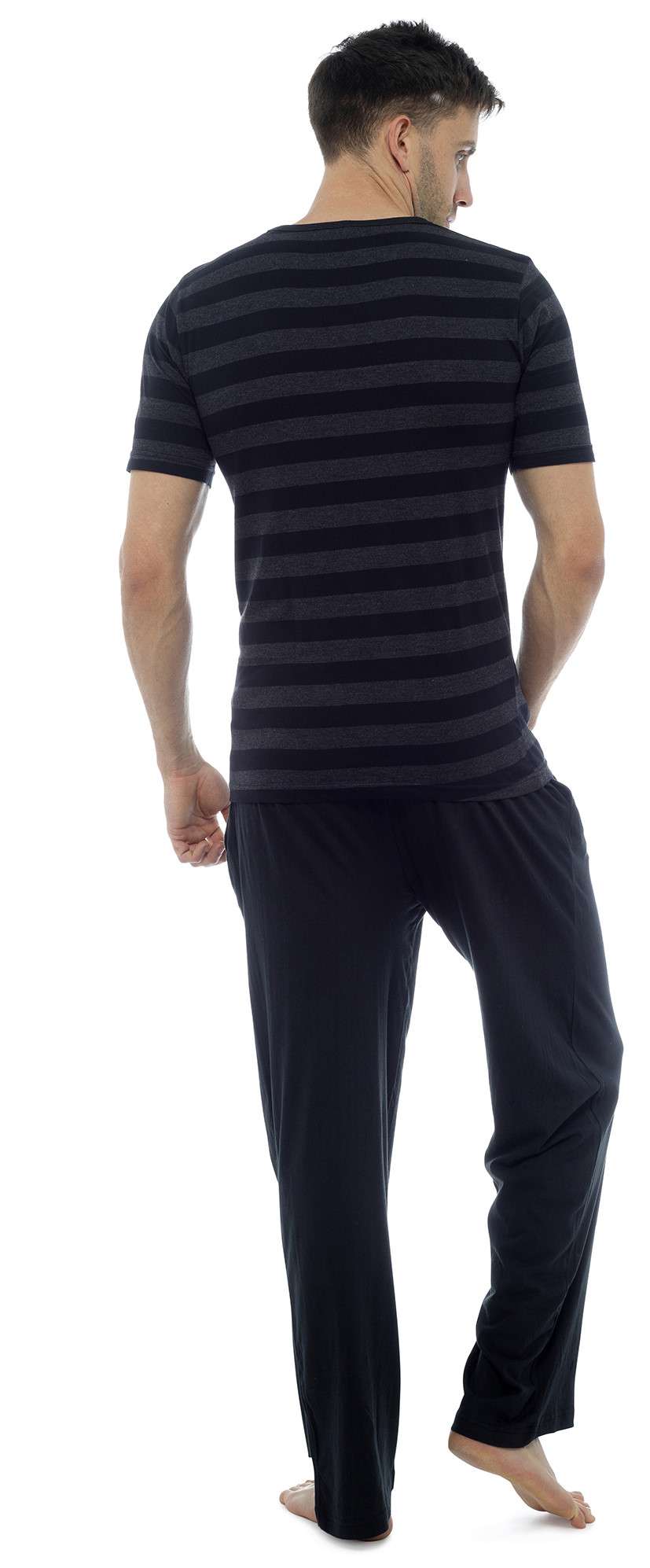 Tom Franks Striped Men's Two Piece Pyjama Set