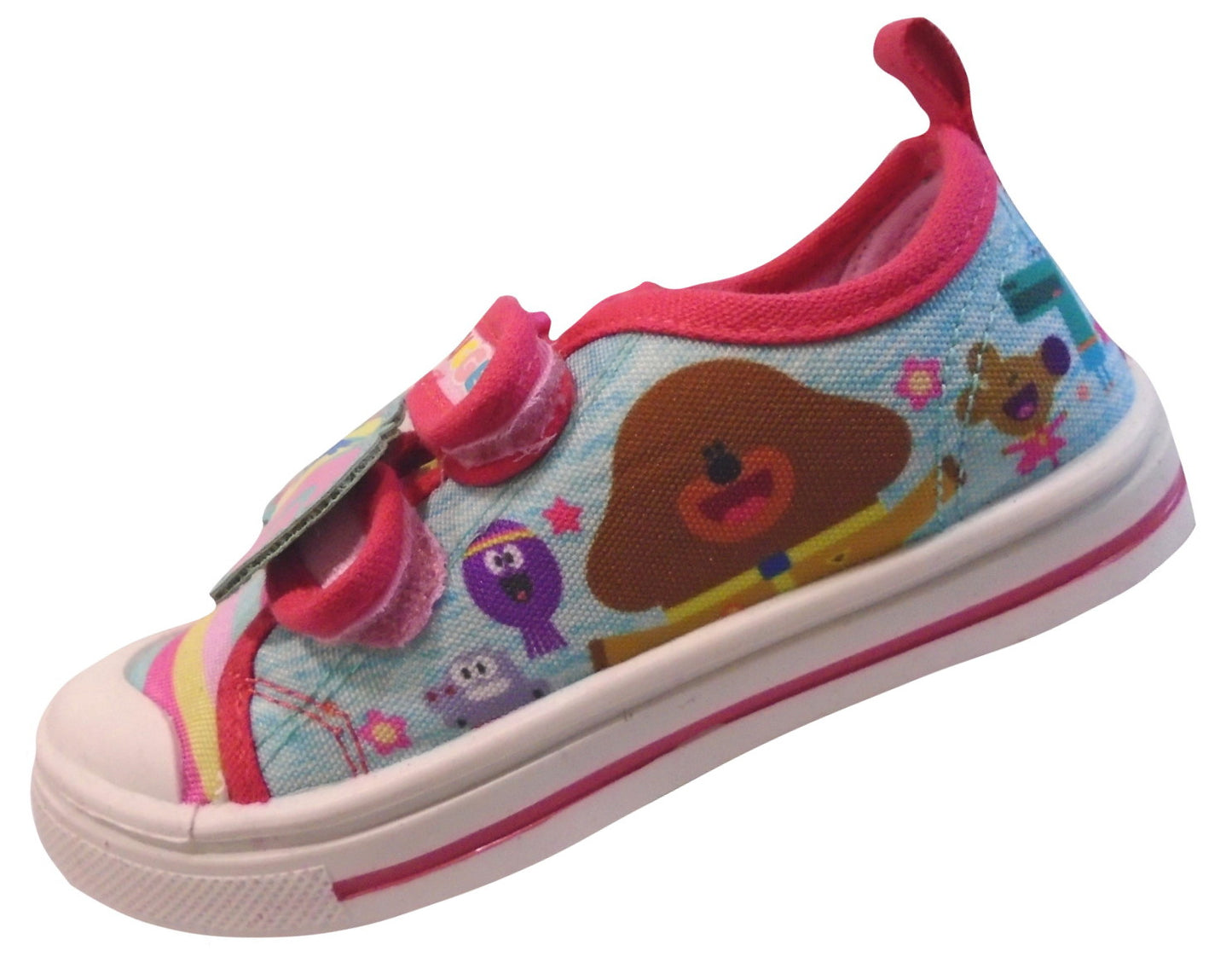 Hey Duggee Girls Canvas Shoes REDUCED FROM £13.99 To £7.99!
