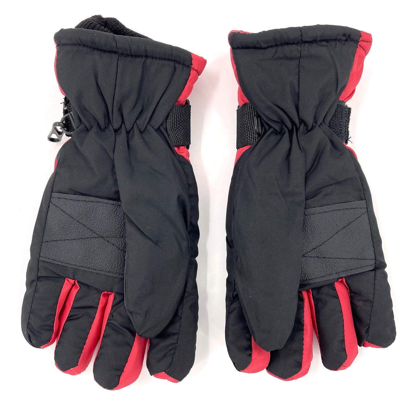 Boys Ski Snowboarding Winter Gloves - Palm/Thumb Grips & Adjustable Wrist Strap