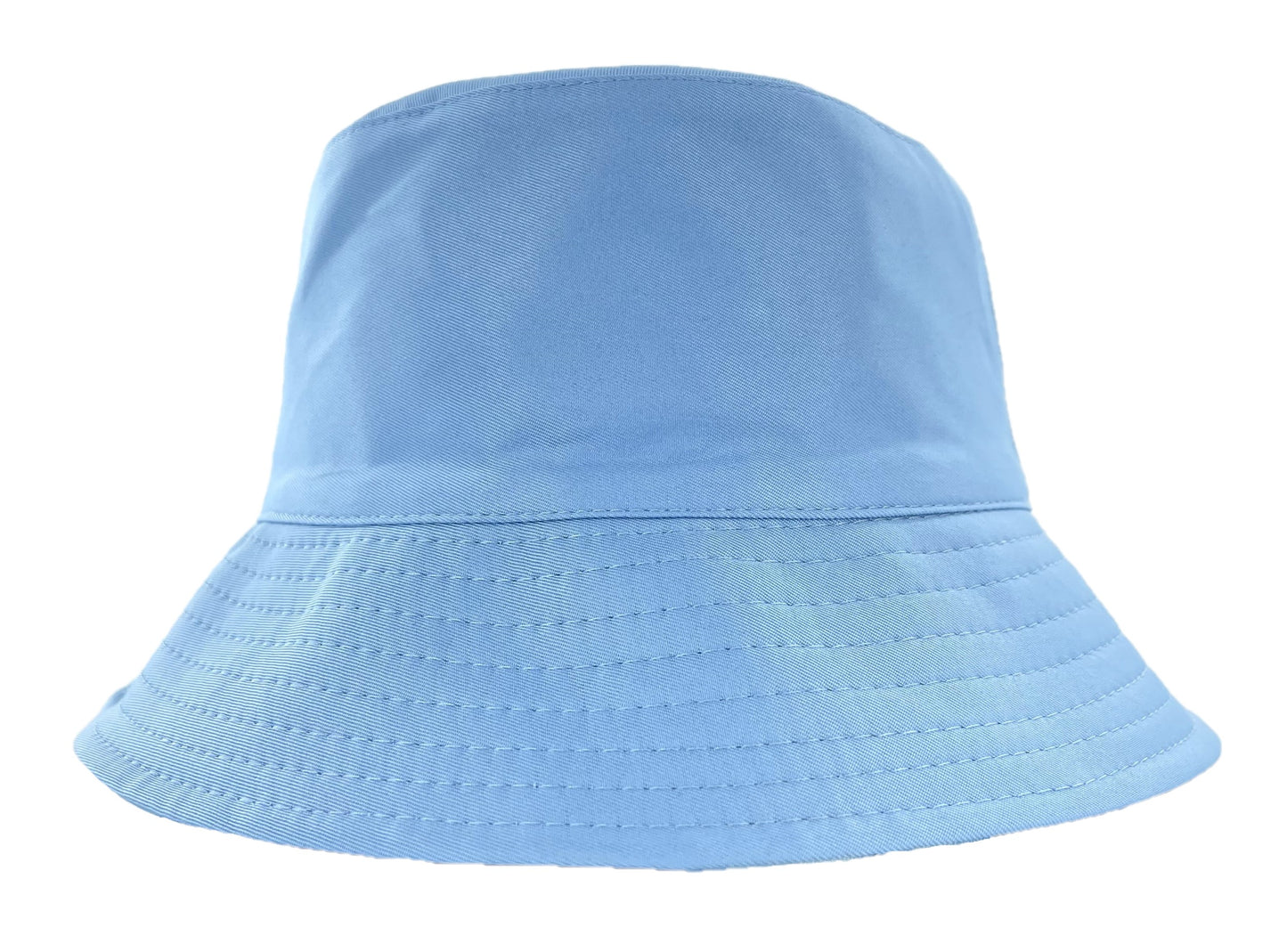 Boys Reversible Blue/Camo Print Bucket Hat Summer Sun Hat