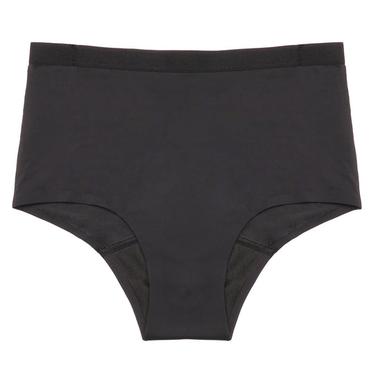 Ladies Light Bladder Leak Briefs Black Microfibre Protective Underwear Knickers