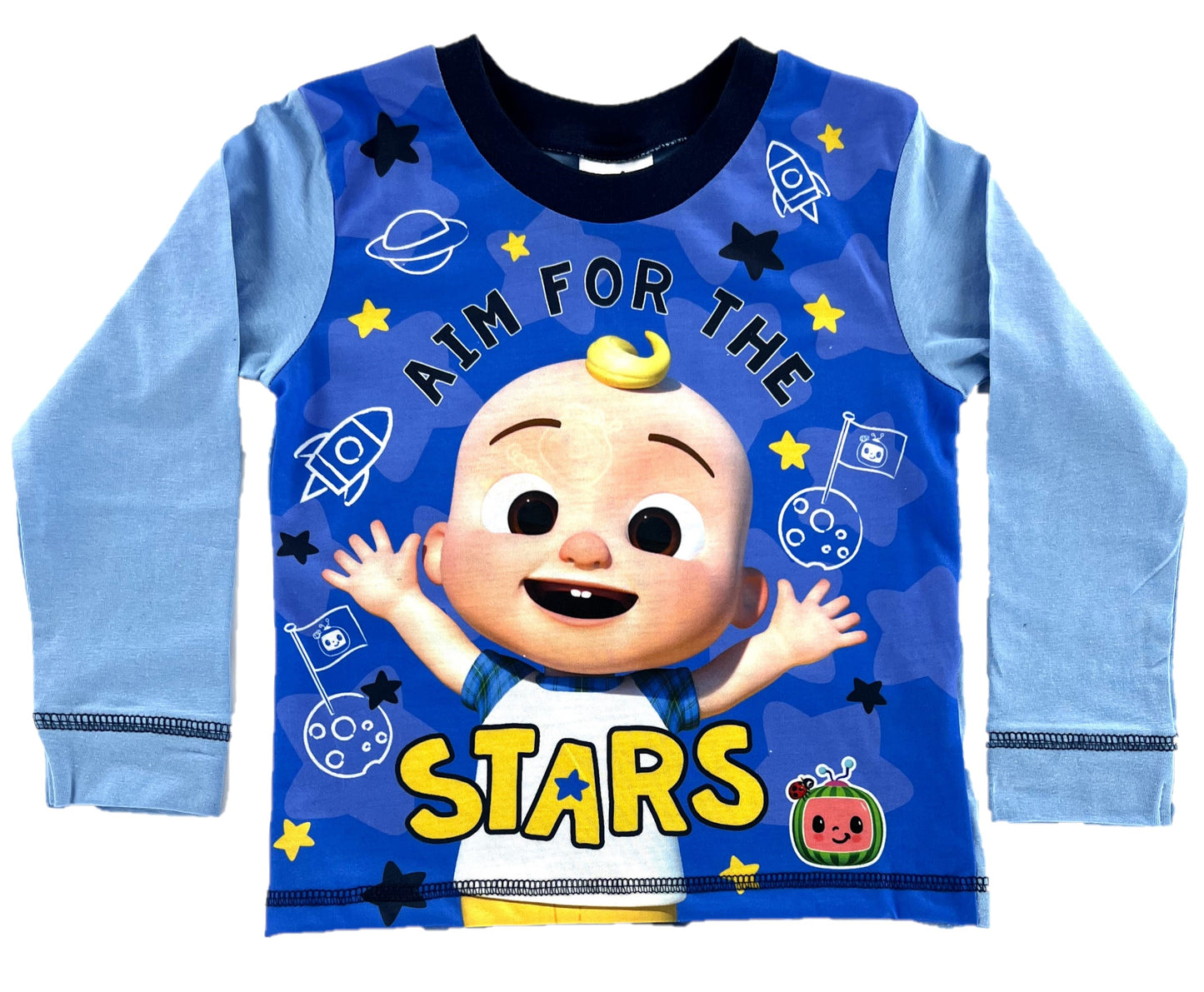 Cocomelon Boys Pyjamas “Stars” 1-4 Years, Great Gift Idea