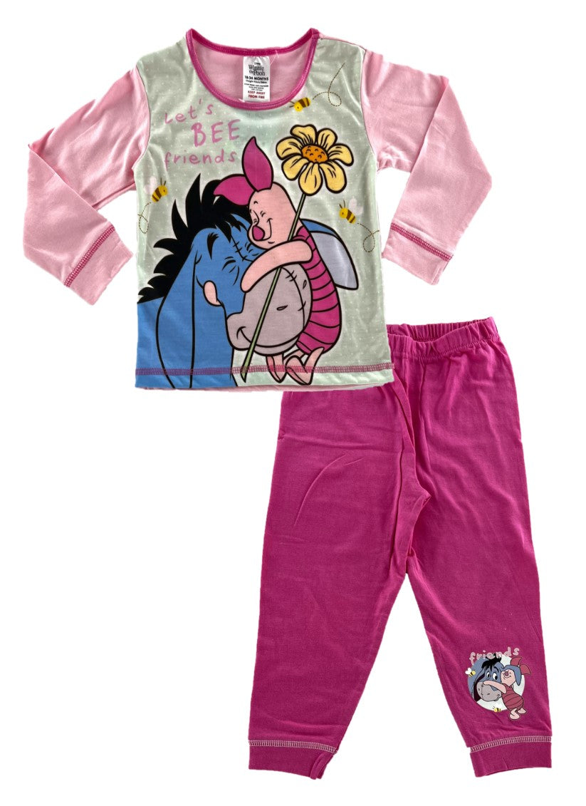 Disney Eeyore Piglet Girl s Pyjamas 1 5 Years