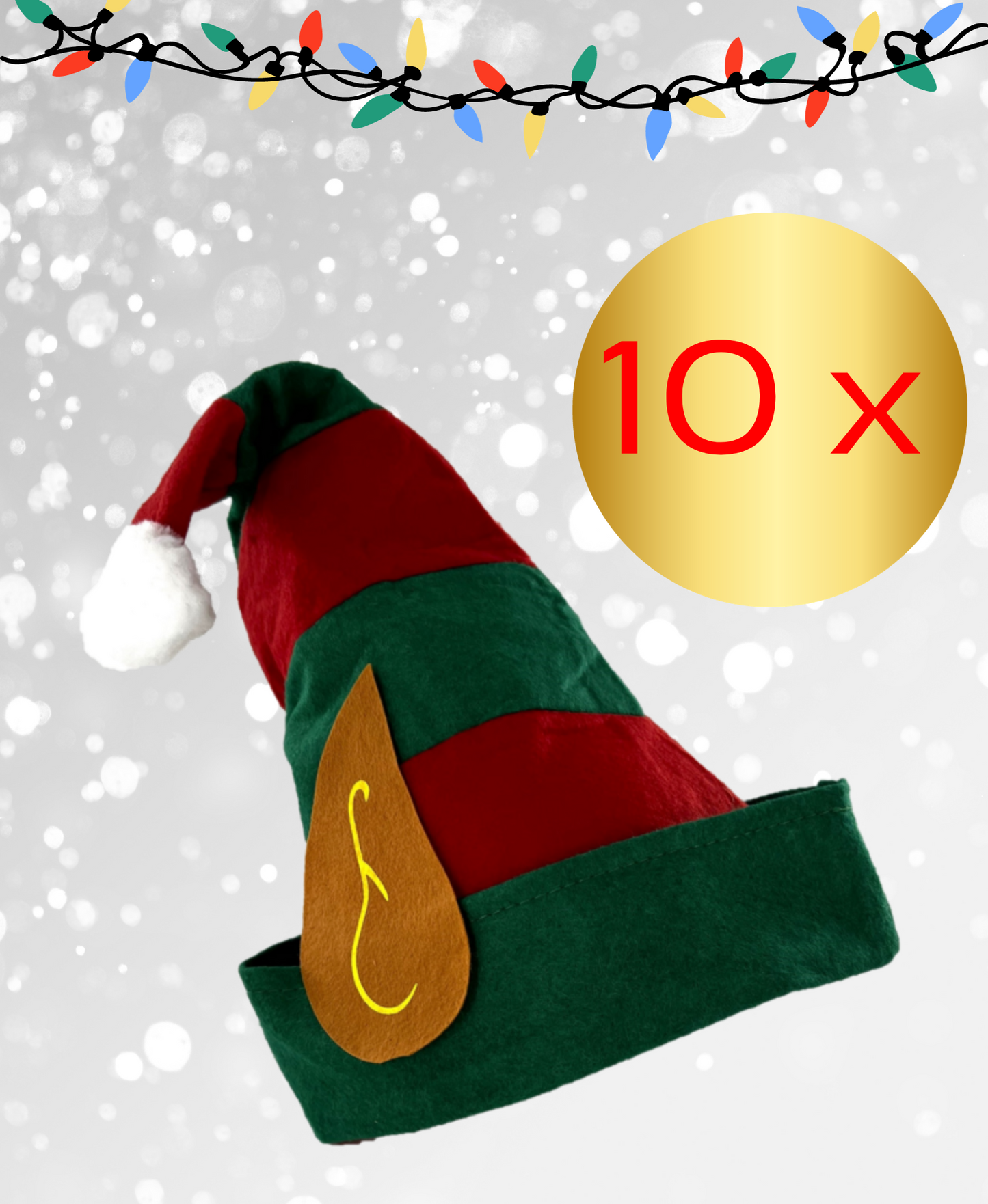 Elf Christmas Novelty Hat Xmas 1/3/5/10 Lots Available