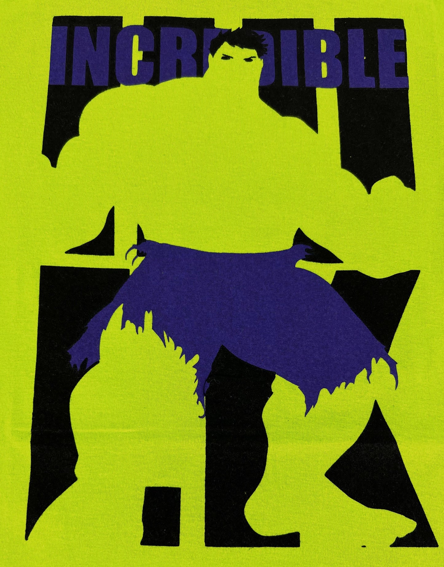 The Incredible Hulk Boy's T-shirt Ages 9-10 Years