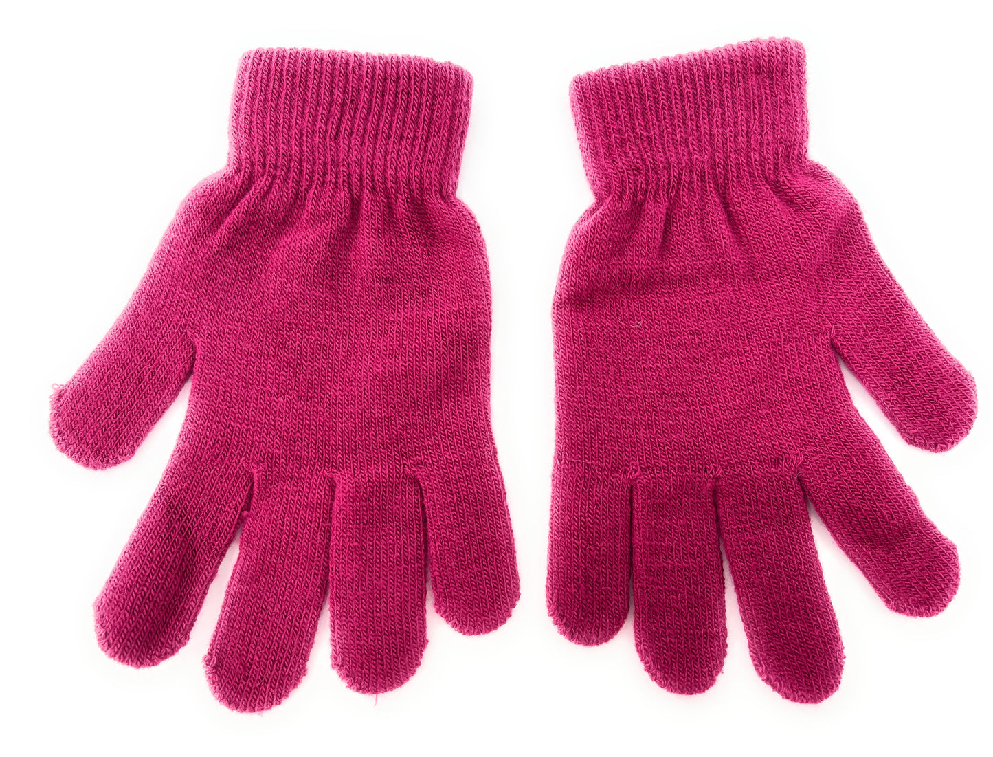 2 Pairs Ladies Thermal Stretch Magic Gloves - Various Colours