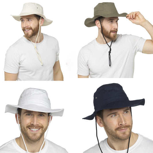 Men’s 100% Cotton Safari Hat