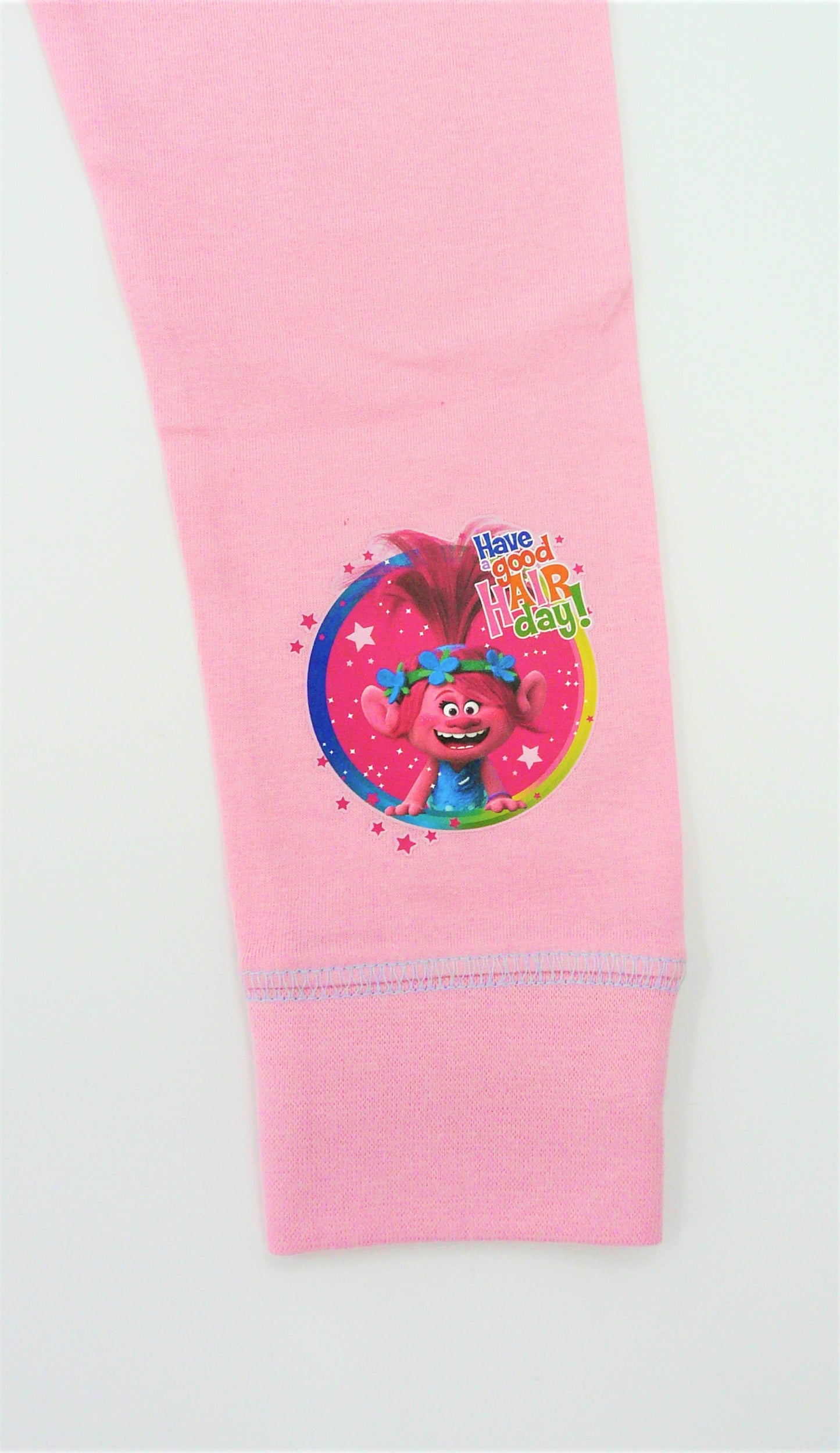 Trolls Girls Pyjamas 9-10 Years | 100% Cotton Jersey | Long Sleeve Top & Pants