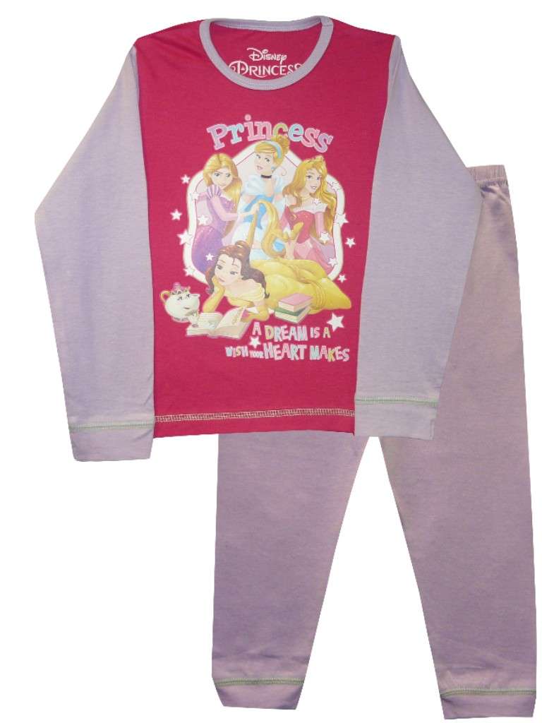 Disney Princess Girls' Pyjamas Toddler Cotton PJs 1-5 Years Stocking Filler Gift