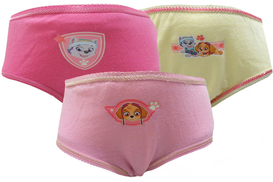 Paw Patrol 3pk Girls Knickers "Smile"