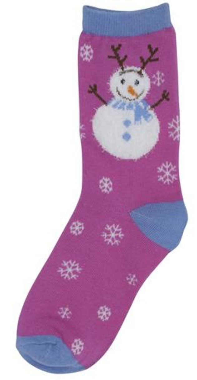 Girls Christmas Socks - 4 Pack - UK 4-6 (EUR 37-39)