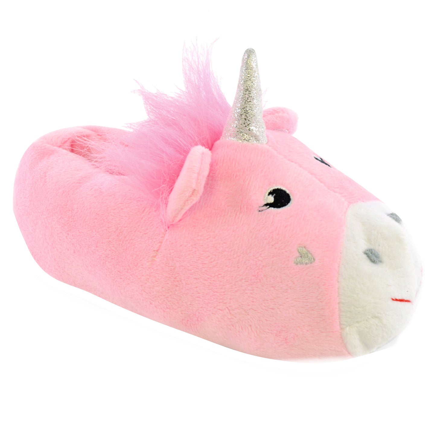 Girls 3D Unicorn Novelty Slippers
