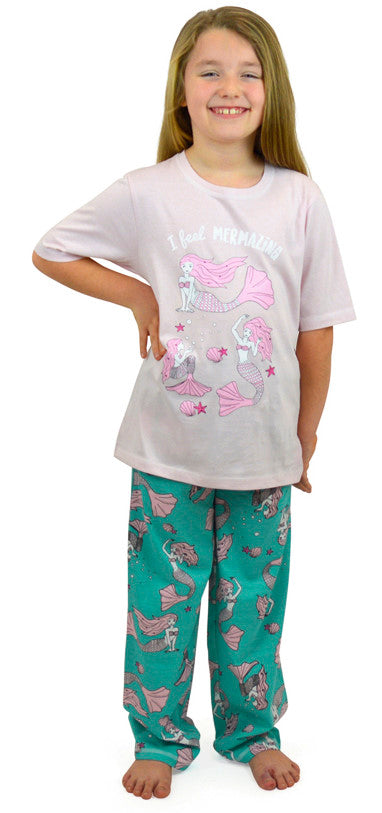 Girl's I Feel Mermazing Pyjamas