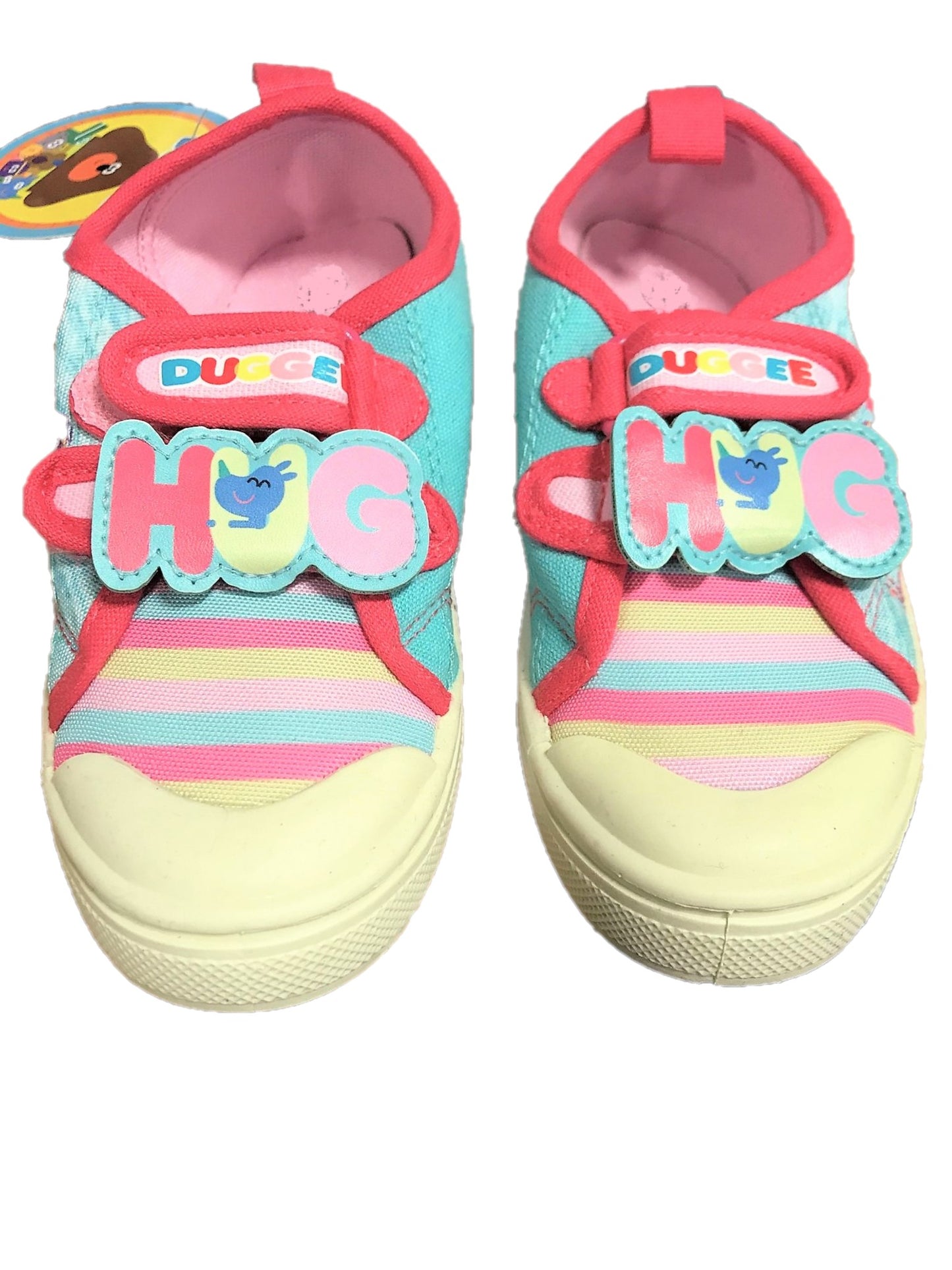 Hey Duggee Girls Canvas Shoes REDUCED FROM £13.99 To £7.99!