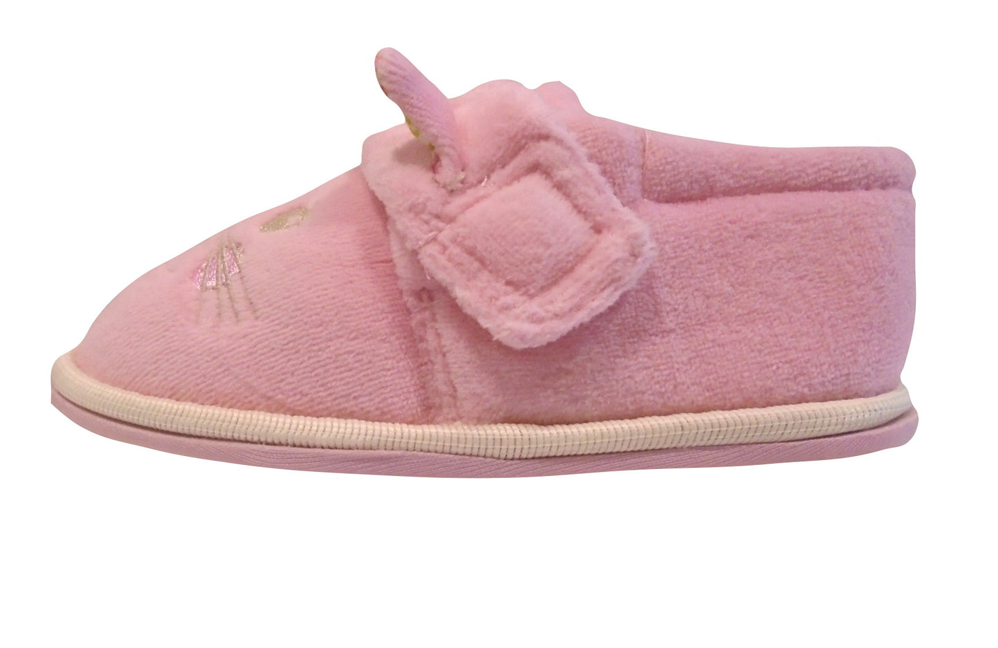 Girls Sweet Dreams Pink Cat Slippers