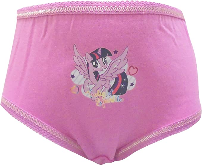 Girls 3 Pack My Little Pony Briefs Knickers 2-3 Years