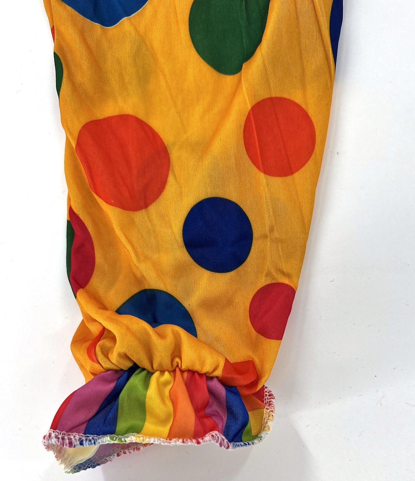 Children's Spotty Clown Fancy Dress Party Costume age 4-11 years