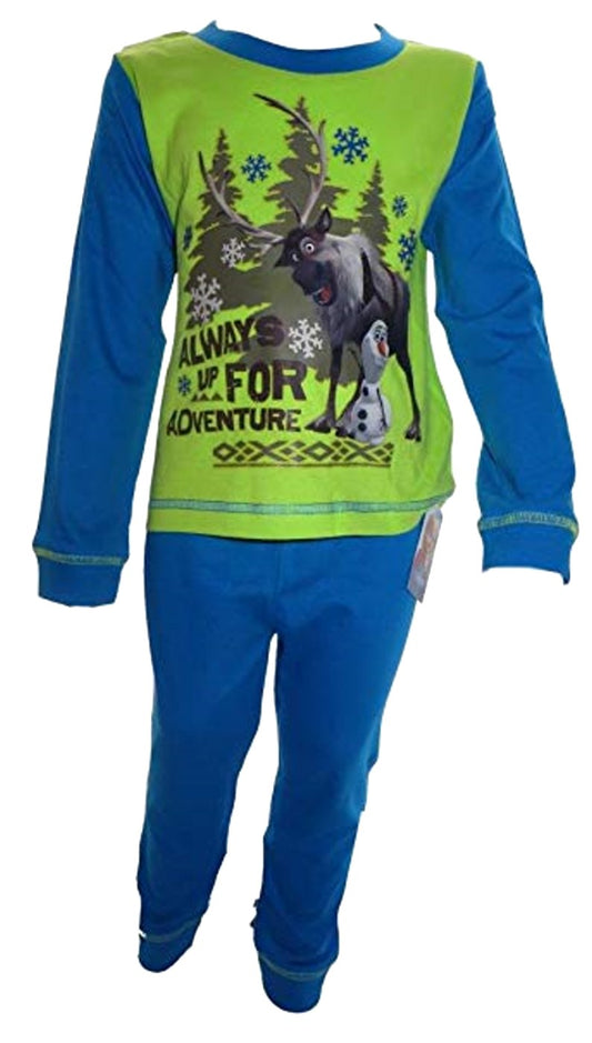 Disney Frozen Boy's Sven & Olaf Pyjamas 1- 3 Years Available