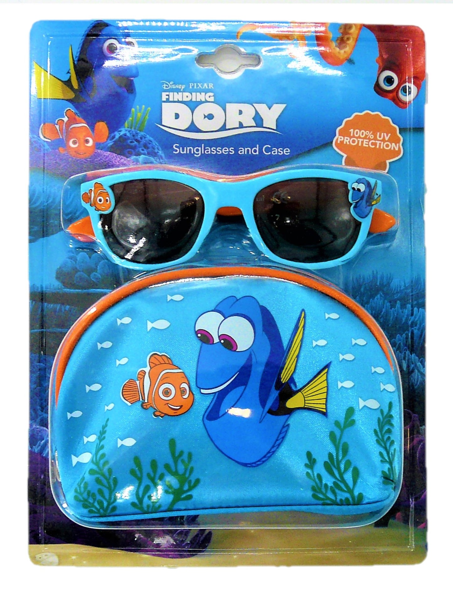 Disney Finding Dory Children’s Sunglasses and Case Pack – 100% UV Protection