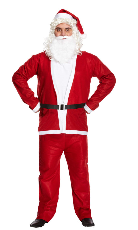 Father Christmas Fancy Dress Costume Adults Dress Up