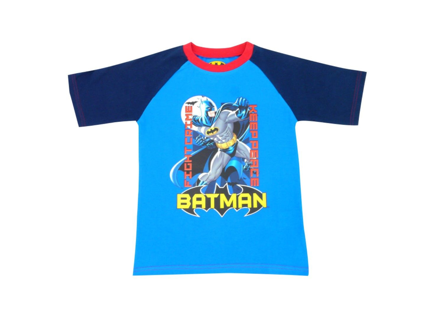 Batman "Keep Peace" Boys Shortie Pyjamas