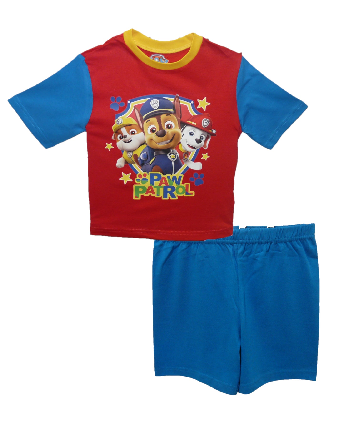 Paw Patrol Smile Boys Shortie Pyjamas 12-18 Months