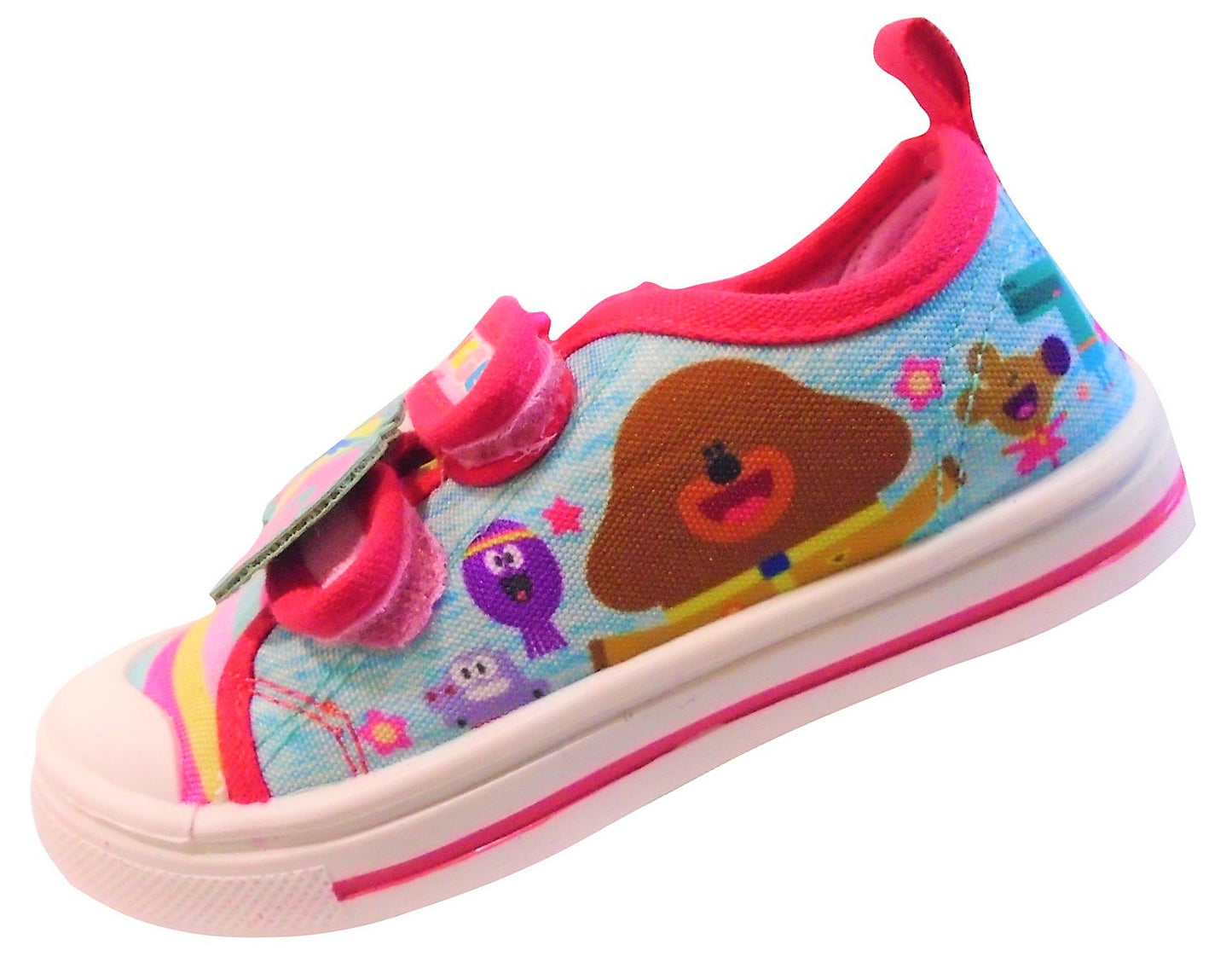 Hey Duggee Girls Canvas Shoes REDUCED FROM £13.99 To £7.99!