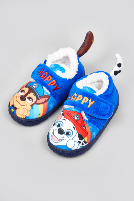 Paw Patrol Chase & Marshall Boys Slippers