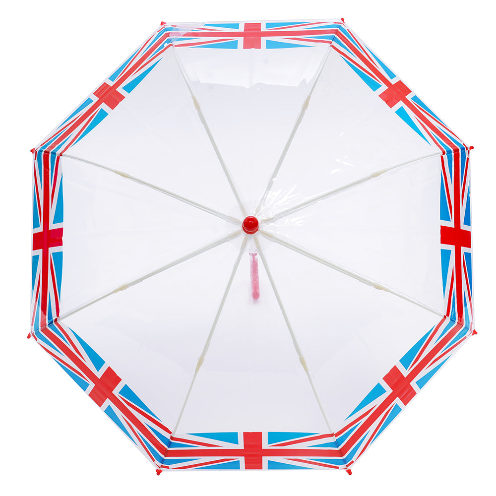 Kids Union Jack Flag Dome Umbrella