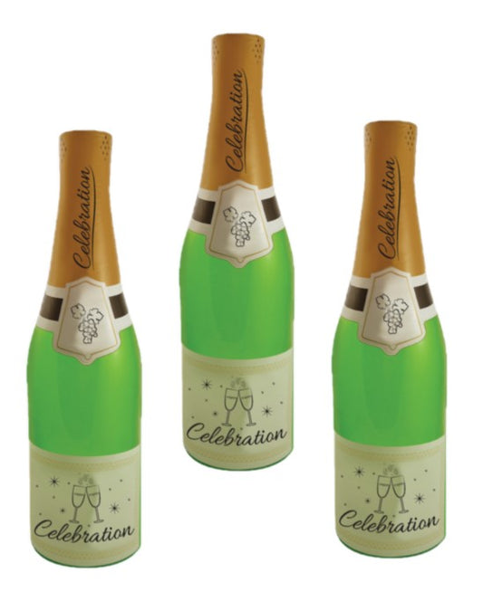 Celebration 73cm Inflatable Bottle 3 Pack Parties, Photo Hen Parties, 21st