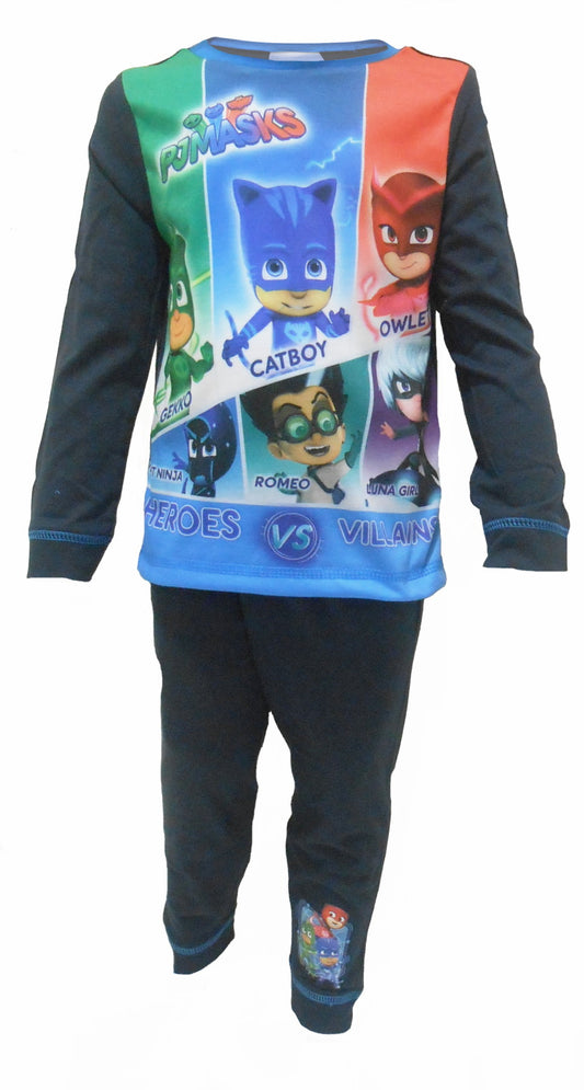 PJ Masks "Heroes V Villians" Boys Pyjamas 18 - 24 Months