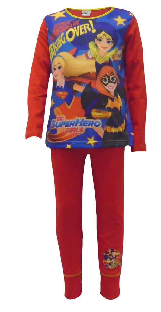 DC Superhero "Taking Over!" Girls Pyjamas